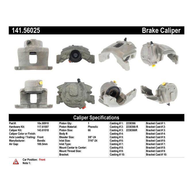 CENCENTRIC PARTS14156025