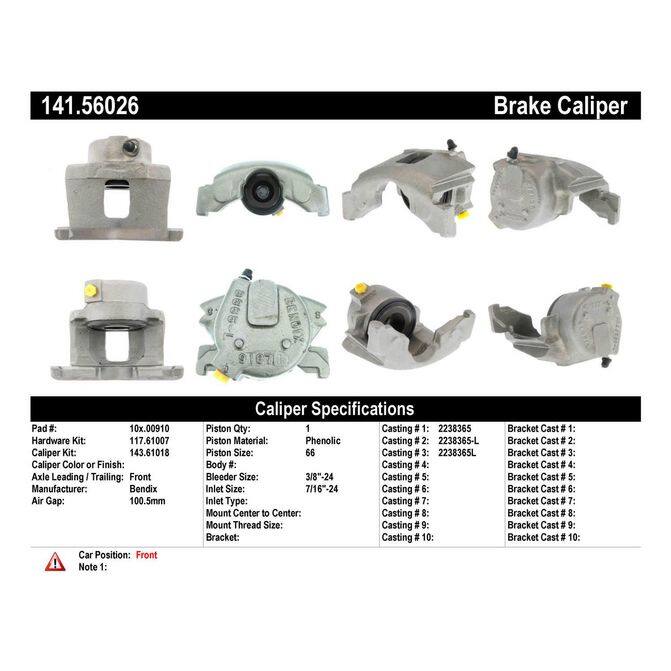 CENCENTRIC PARTS14156026