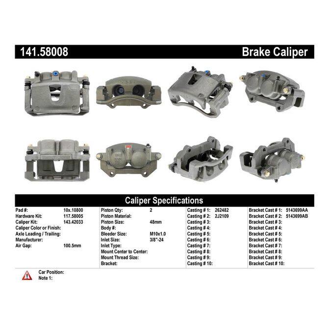 CENCENTRIC PARTS14158008