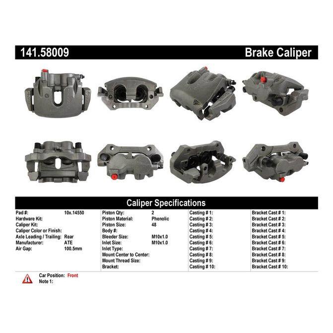 CENCENTRIC PARTS14158009