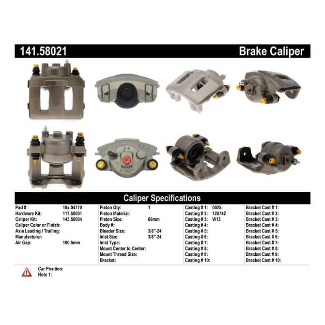 CENCENTRIC PARTS14158021