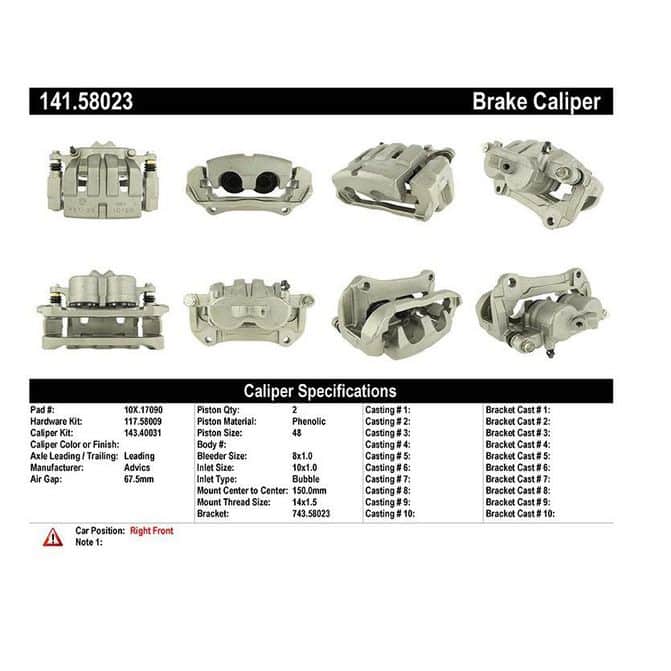 CENCENTRIC PARTS14158023