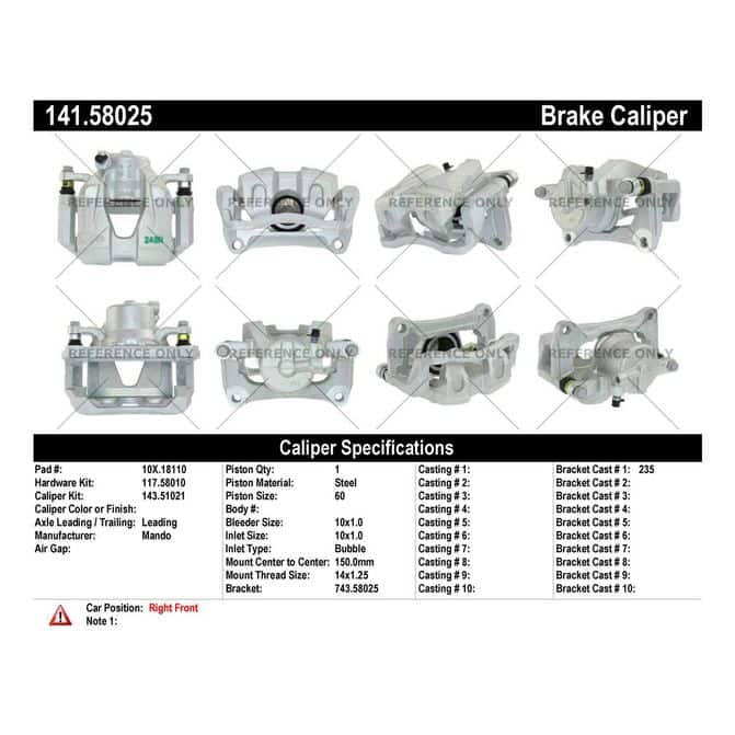 CENCENTRIC PARTS14158025