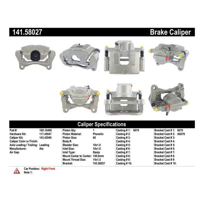 CENCENTRIC PARTS14158027