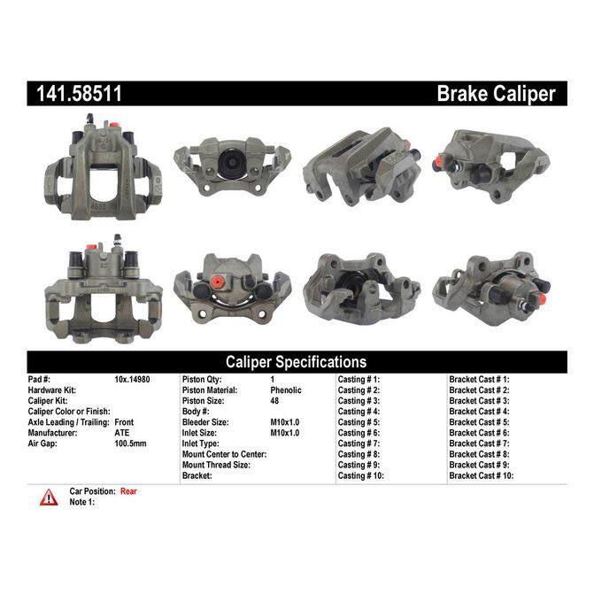 CENCENTRIC PARTS14158511