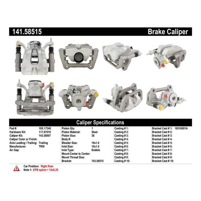 CENCENTRIC PARTS14158515