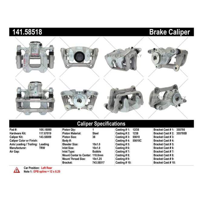 CENCENTRIC PARTS14158518