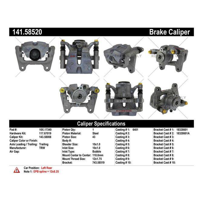 CENCENTRIC PARTS14158520