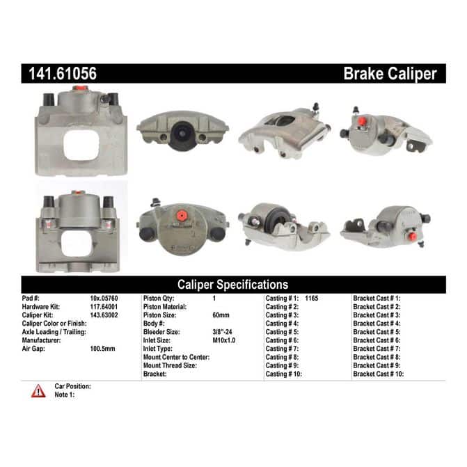 CENCENTRIC PARTS14161056