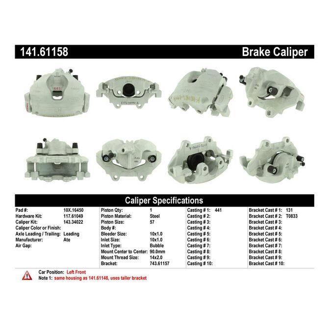 CENCENTRIC PARTS14161158