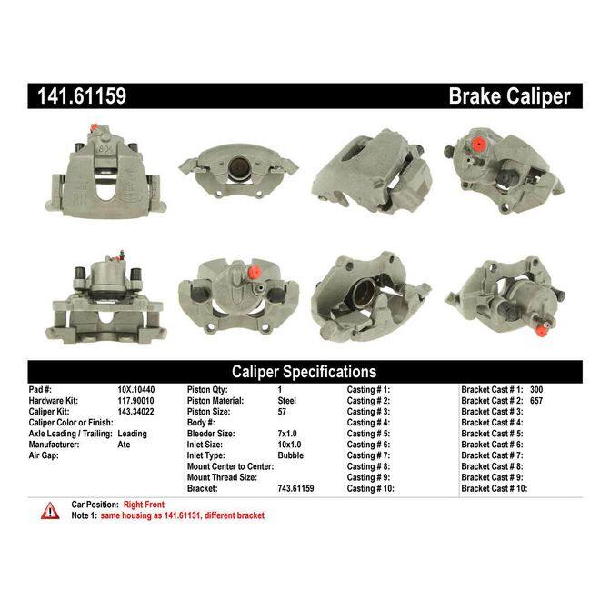 CENCENTRIC PARTS14161159