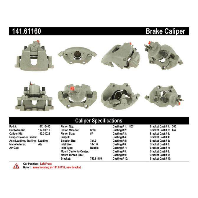 CENCENTRIC PARTS14161160