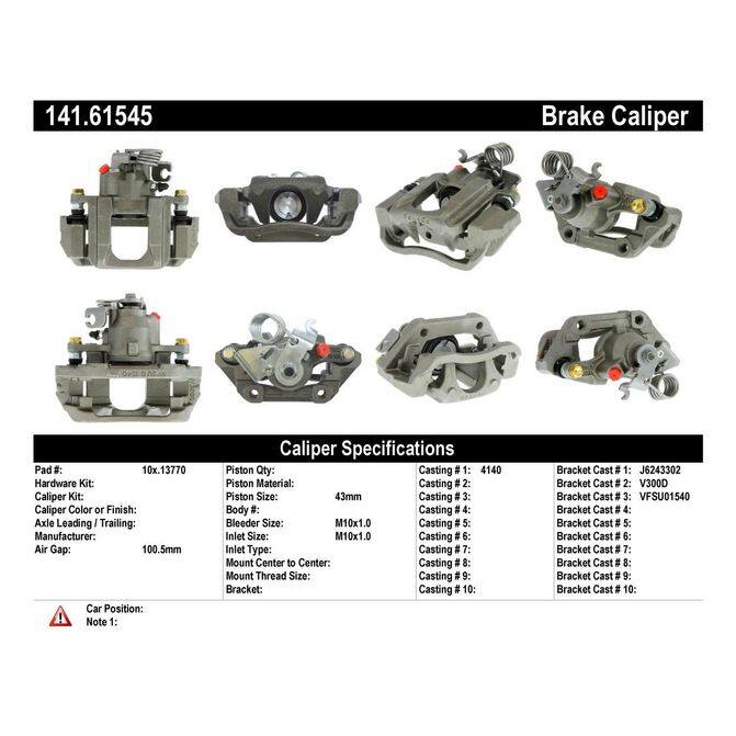 CENCENTRIC PARTS14161545