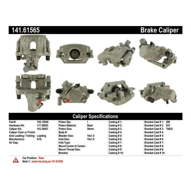 CENCENTRIC PARTS14161565