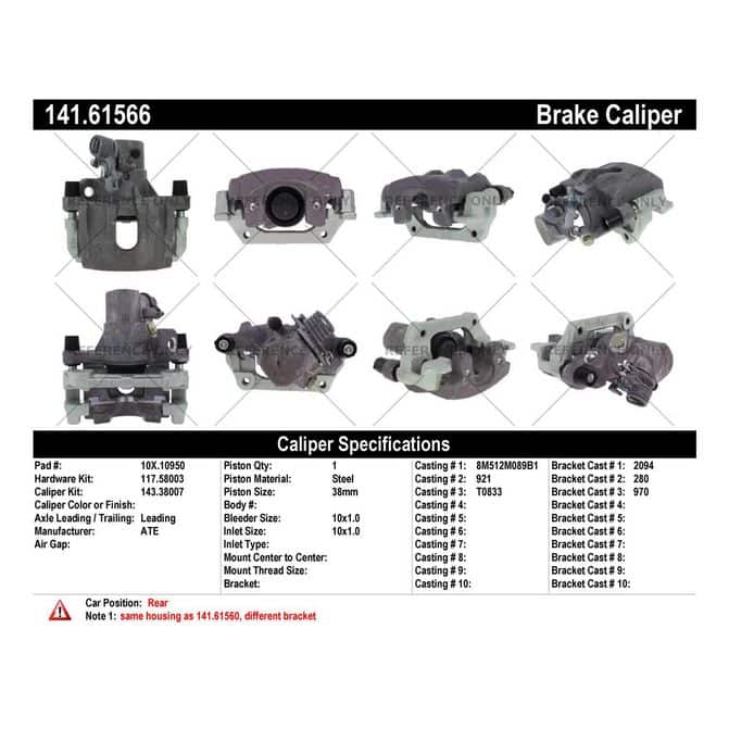 CENCENTRIC PARTS14161566