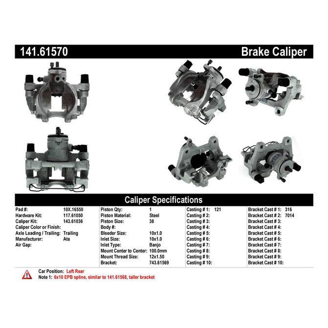 CENCENTRIC PARTS14161570