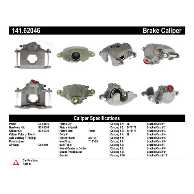 CENCENTRIC PARTS14162046