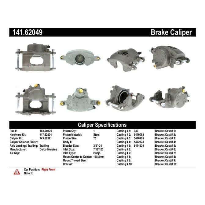 CENCENTRIC PARTS14162049