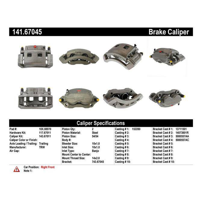 CENCENTRIC PARTS14167045