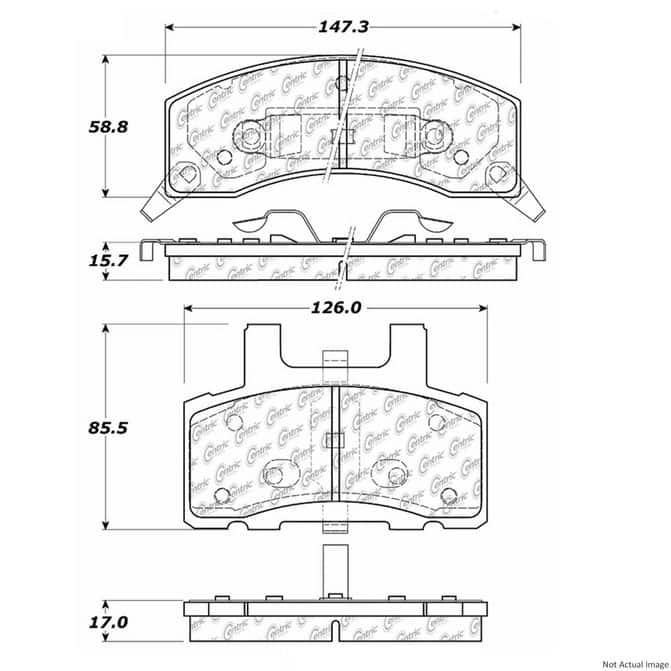 CENCENTRIC PARTS30003700
