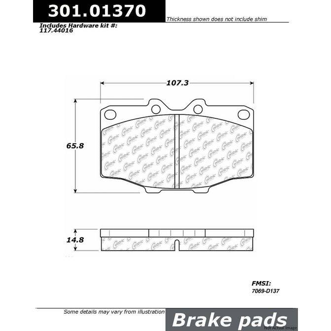 CENCENTRIC PARTS30101370