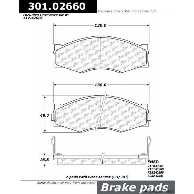 CENCENTRIC PARTS30102660