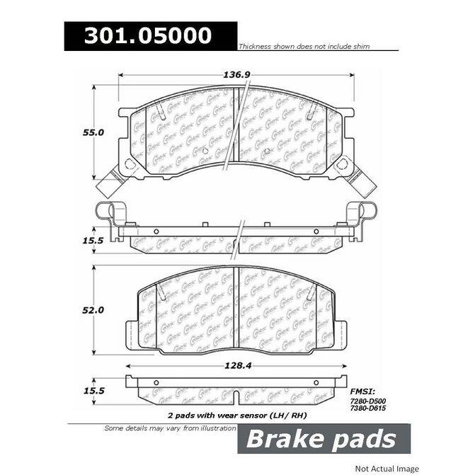 CENCENTRIC PARTS30105000
