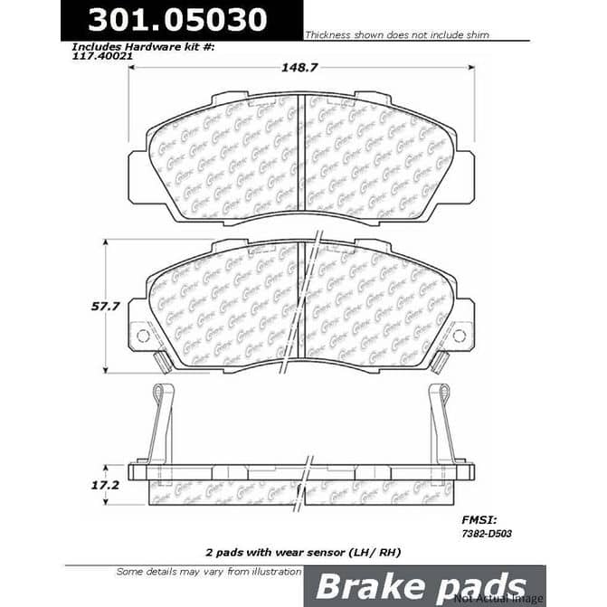 CENCENTRIC PARTS30105030