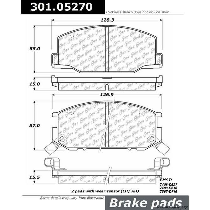 CENCENTRIC PARTS30105270