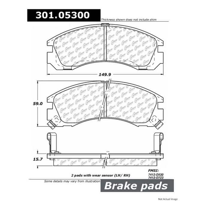 CENCENTRIC PARTS30105300
