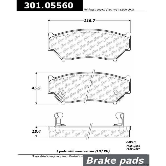 CENCENTRIC PARTS30105560
