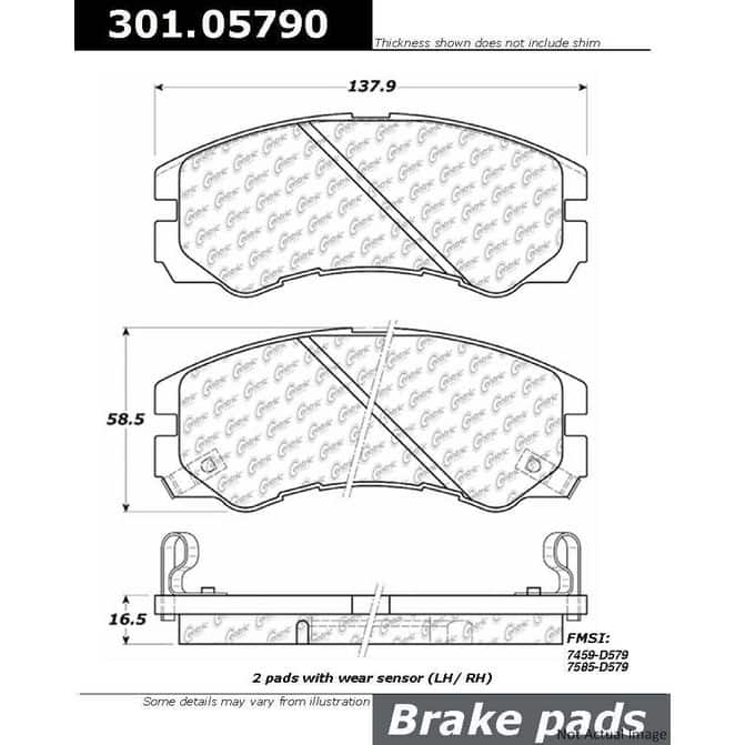 CENCENTRIC PARTS30105790