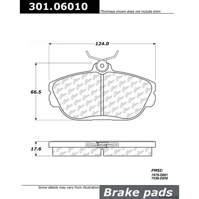 CENCENTRIC PARTS30106010