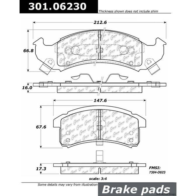 CENCENTRIC PARTS30106230