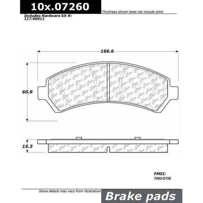 CENCENTRIC PARTS30107260