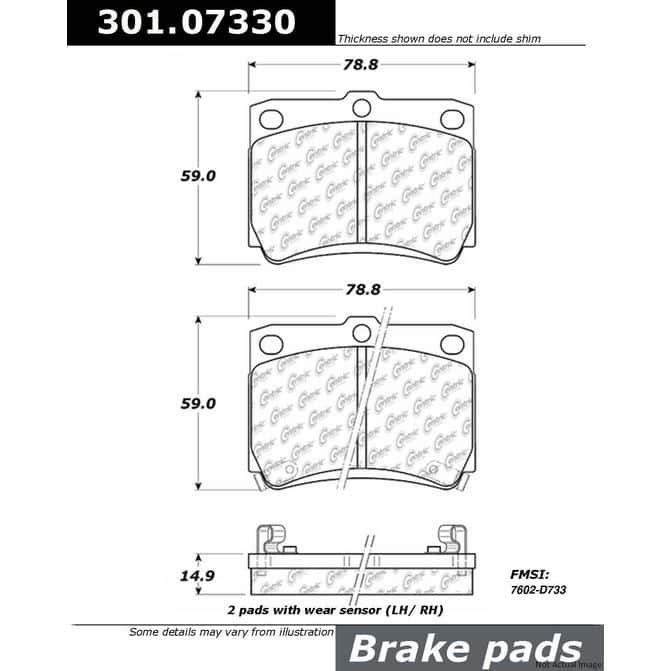 CENCENTRIC PARTS30107330