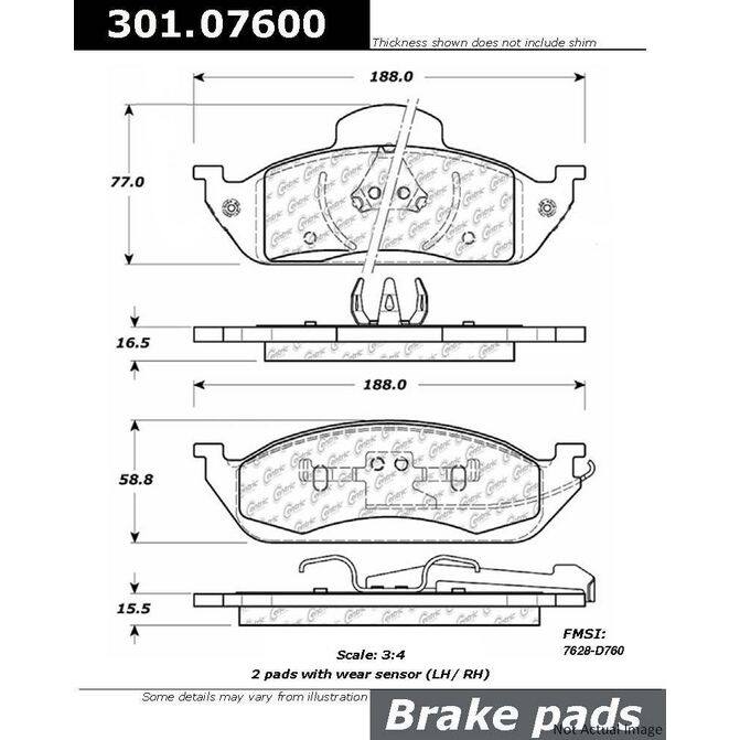 CENCENTRIC PARTS30107600