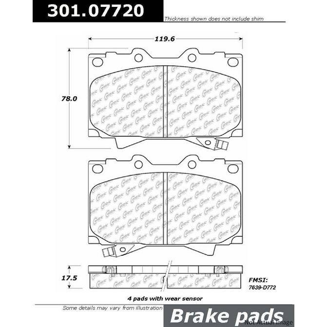 CENCENTRIC PARTS30107720