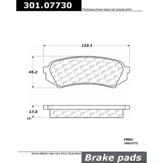 CENCENTRIC PARTS30107730