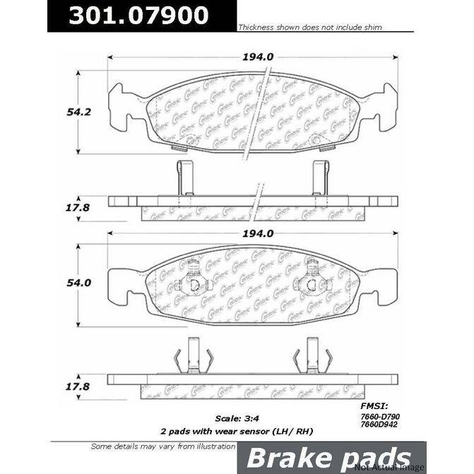 CENCENTRIC PARTS30107900