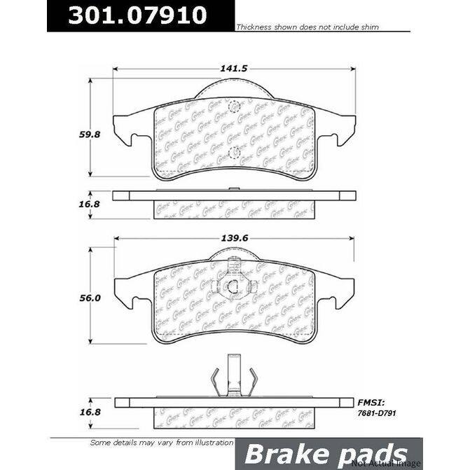 CENCENTRIC PARTS30107910