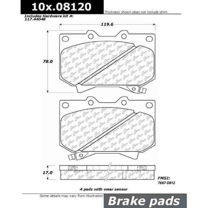 CENCENTRIC PARTS30108120