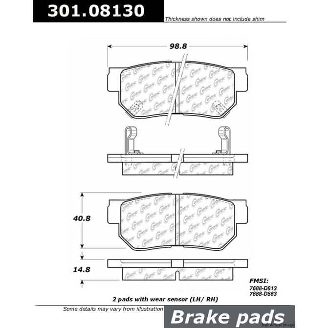 CENCENTRIC PARTS30108130