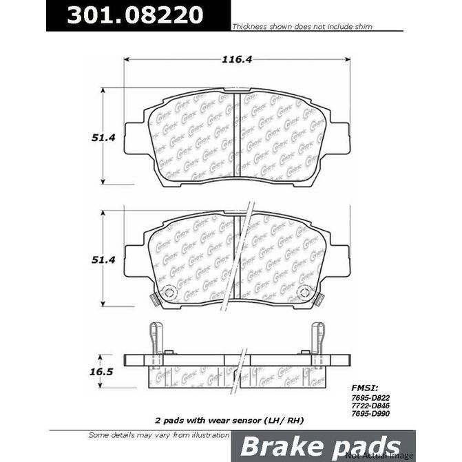 CENCENTRIC PARTS30108220