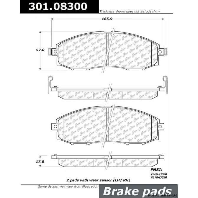 CENCENTRIC PARTS30108300