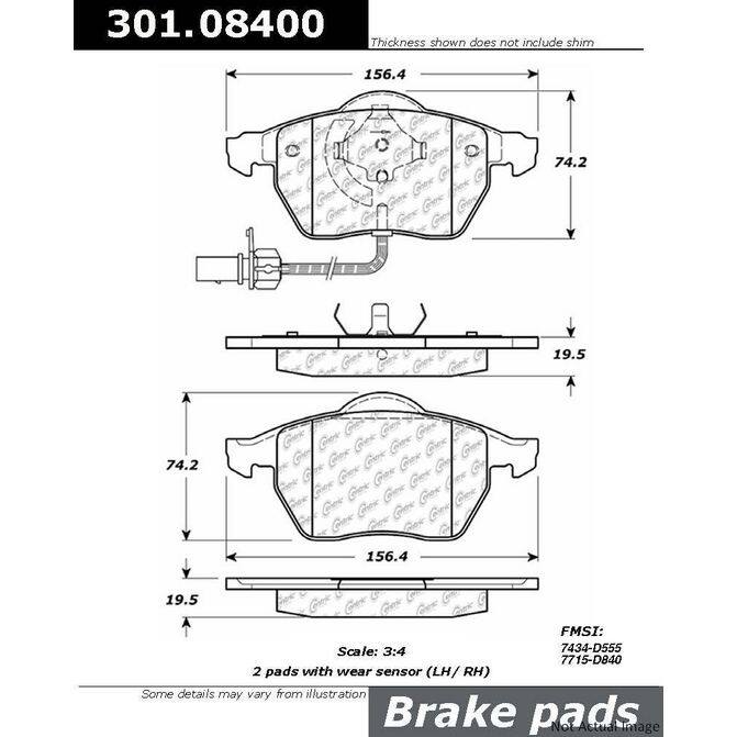 CENCENTRIC PARTS30108400