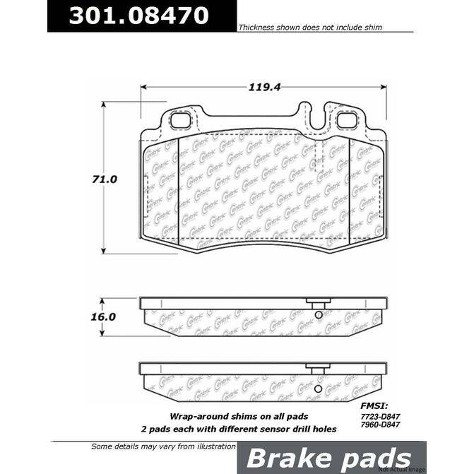 CENCENTRIC PARTS30108470