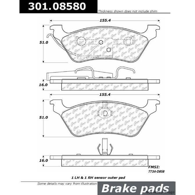 CENCENTRIC PARTS30108580