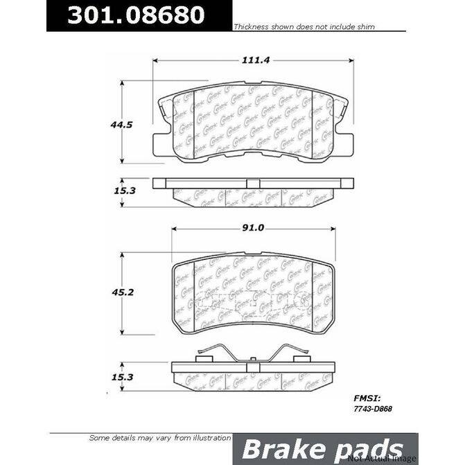 CENCENTRIC PARTS30108680