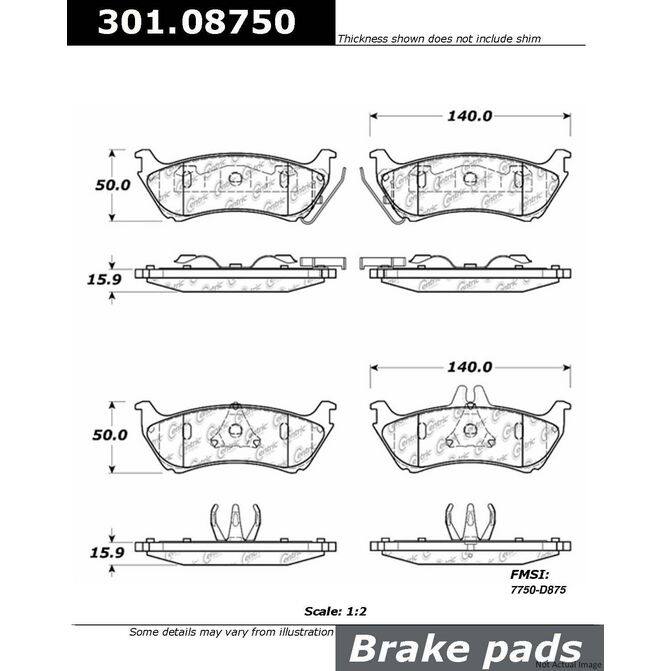 CENCENTRIC PARTS30108750